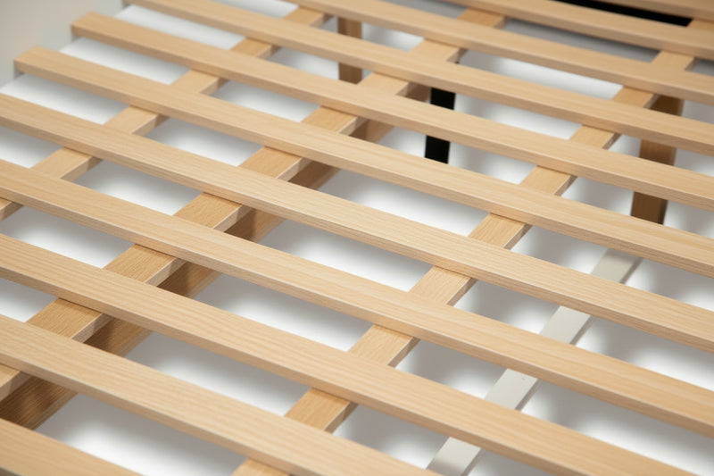 Elea King Bed in Velvet Blue