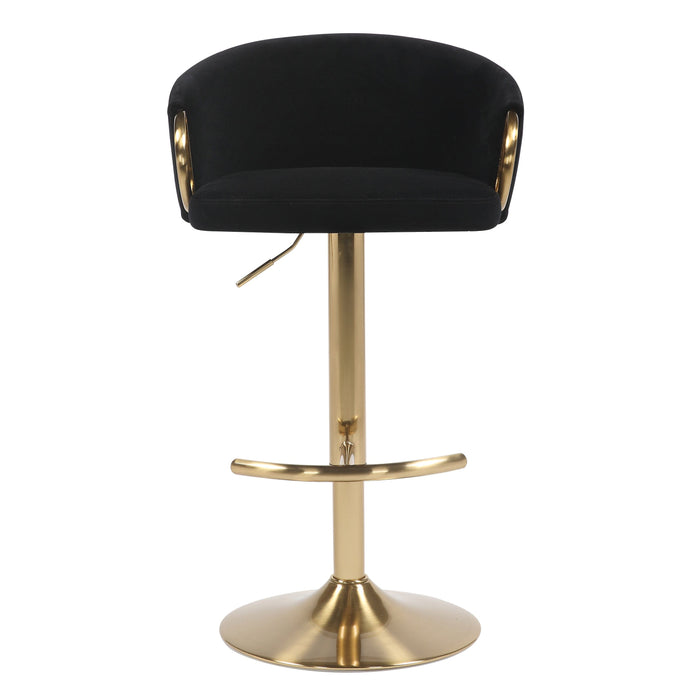 Winston Bar Stool, Black