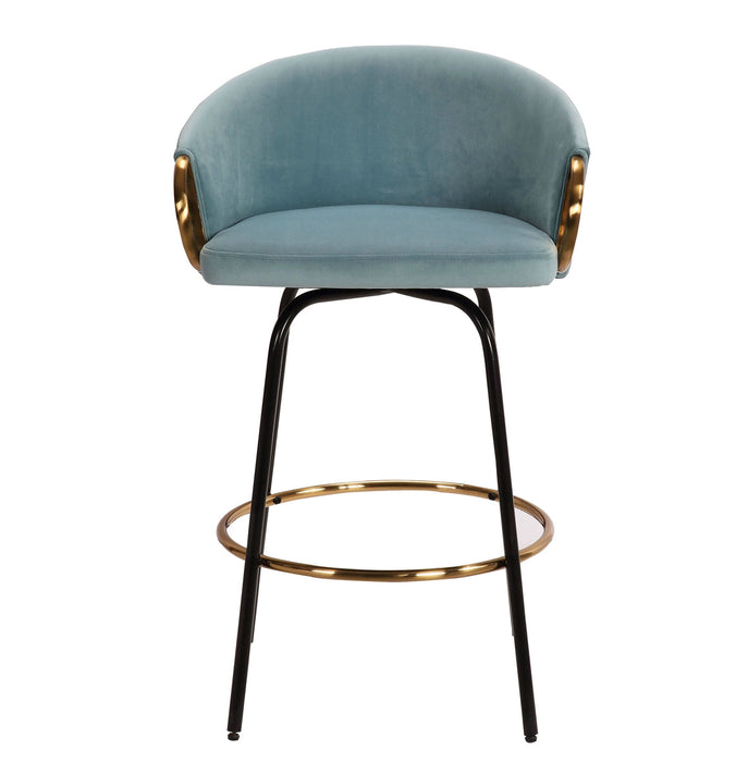 Louis Gold Bar Stool