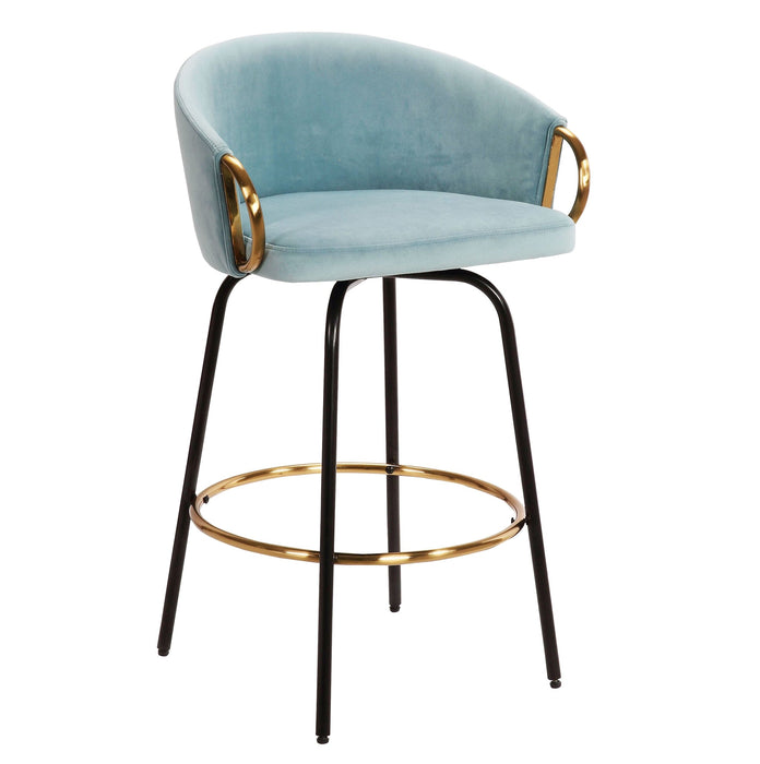 Louis Gold Bar Stool