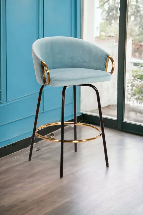 Louis Gold Bar Stool