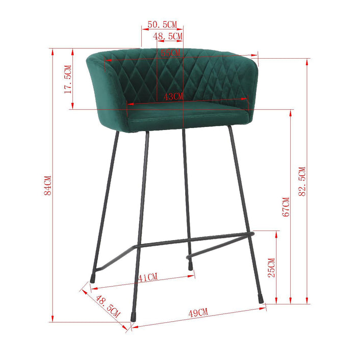 Cored Bar Stool