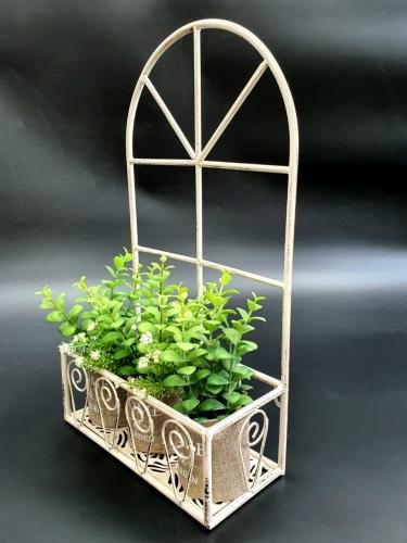 Set Of 2 Arch Window Wall Planters