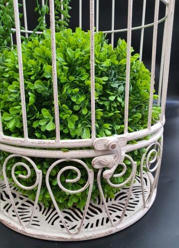 Set Of 2 Hanging Birdcage Planter