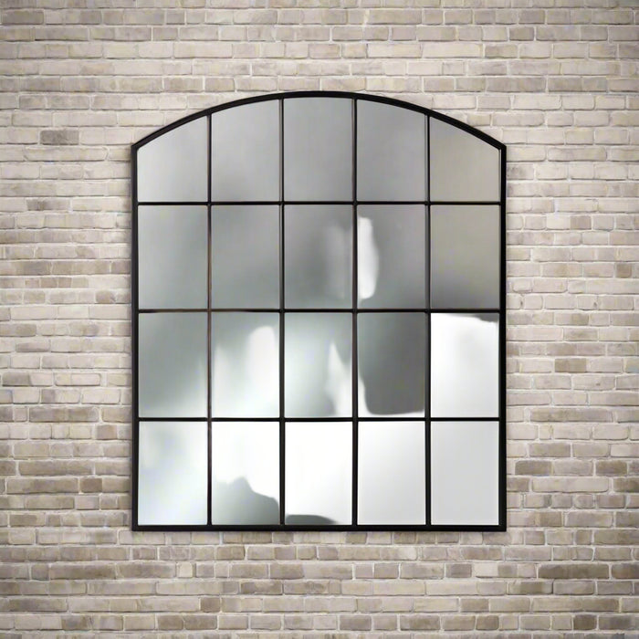 Industrial Arched Mirror