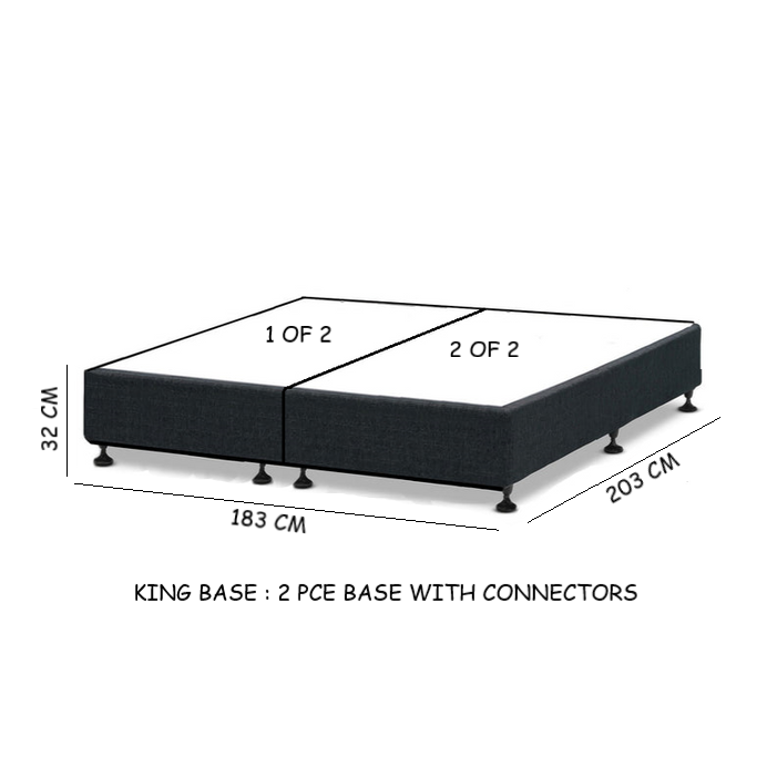 King Size Posture Bed Base - AUSTRALIA MADE