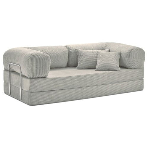 Mira 3 Seater Double Corduroy Sofa Bed