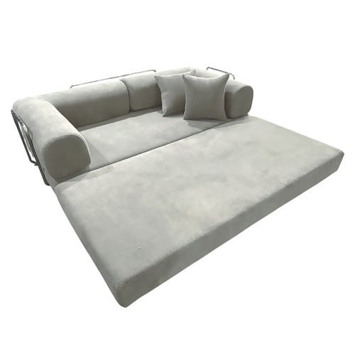 Mira 3 Seater Double Corduroy Sofa Bed