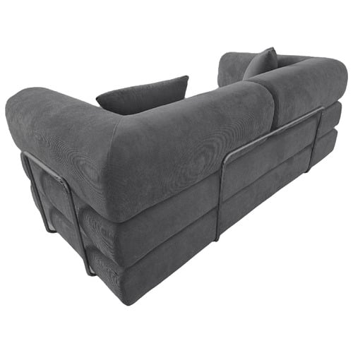 Mira 3 Seater Double Corduroy Sofa Bed