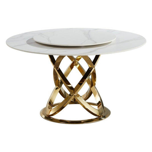Nereda Sintered Stone Round Dining Table 150cm Diameter