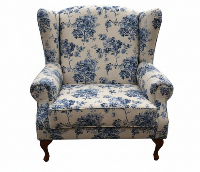 Louis King Size Wing Chair