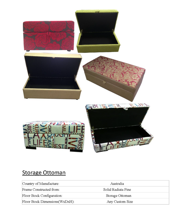 Winston Storage Ottoman