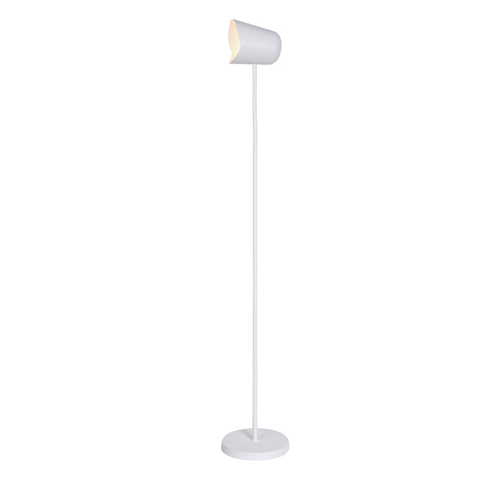 Peggy Adjustable Floor Lamp in White