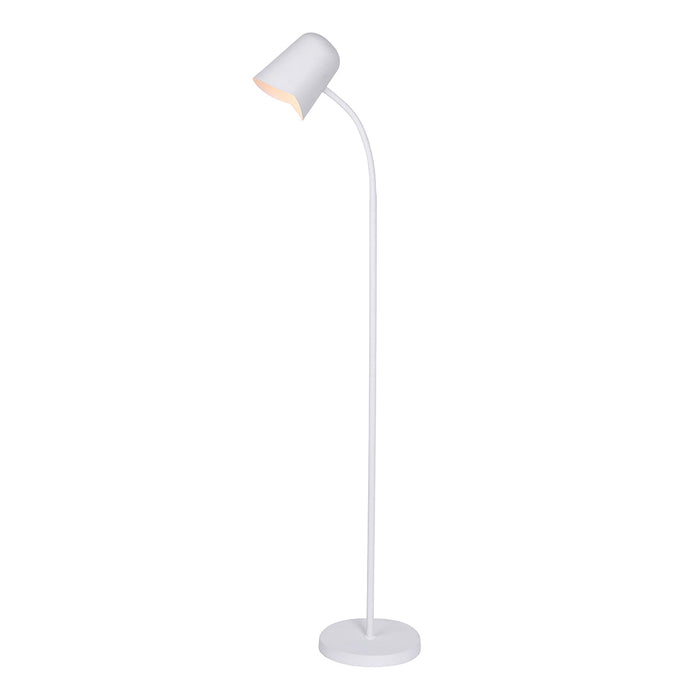 Peggy Adjustable Floor Lamp in White