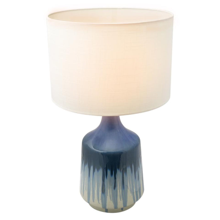 Martha Ceramic Table Lamp - Blue
