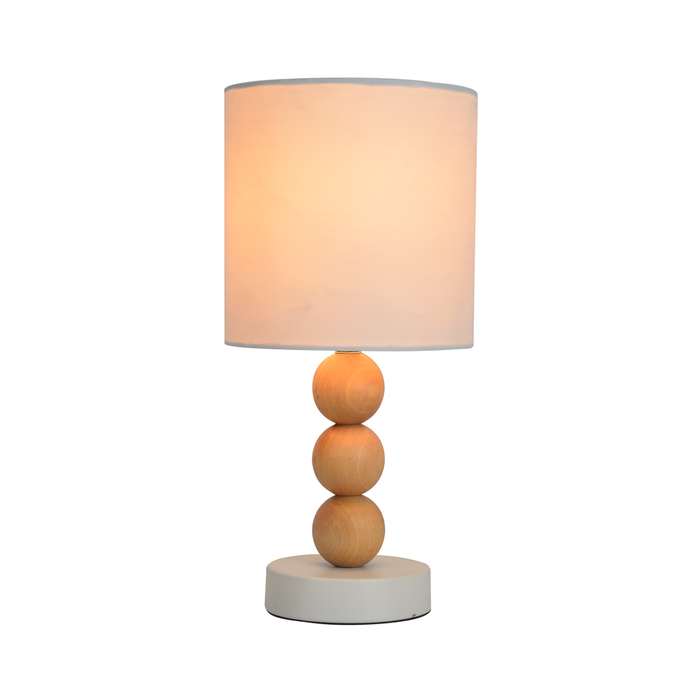 Cara Table Lamp - White