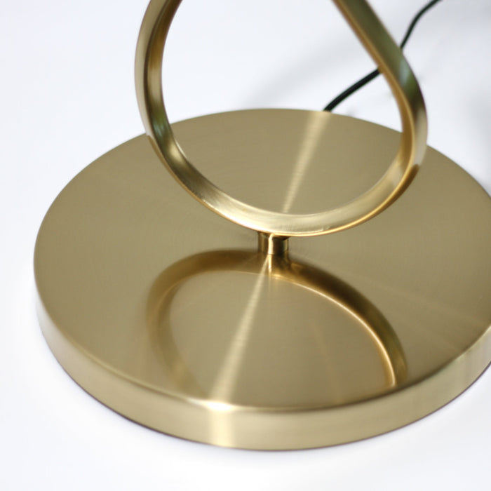 Zola Floor Lamp _ Brass