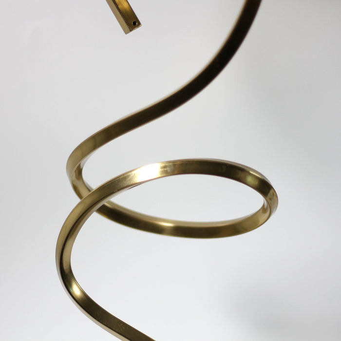 Zola Floor Lamp _ Brass