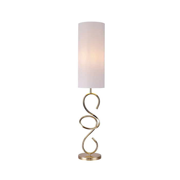 Zola Floor Lamp _ Brass