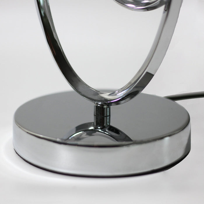 Lucie Table Lamp - Chrome