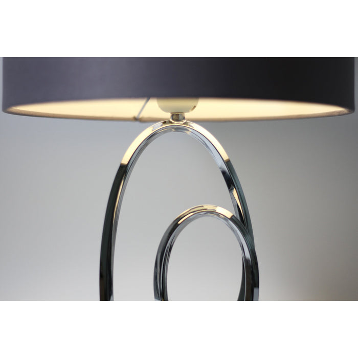 Lucie Table Lamp - Chrome