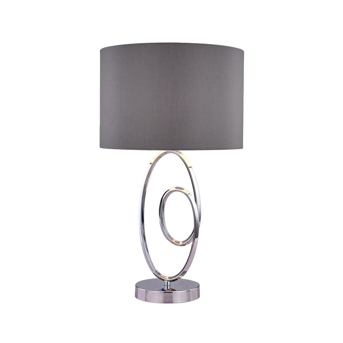 Lucie Table Lamp - Chrome