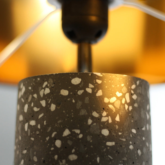 Britta Terrazzo Table Lamp - Black