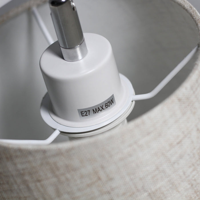 Letizia Table Lamp - White