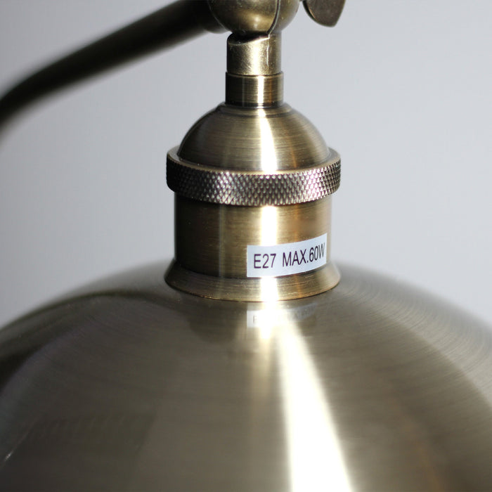 Lenna Floor Lamp - Antique Brass