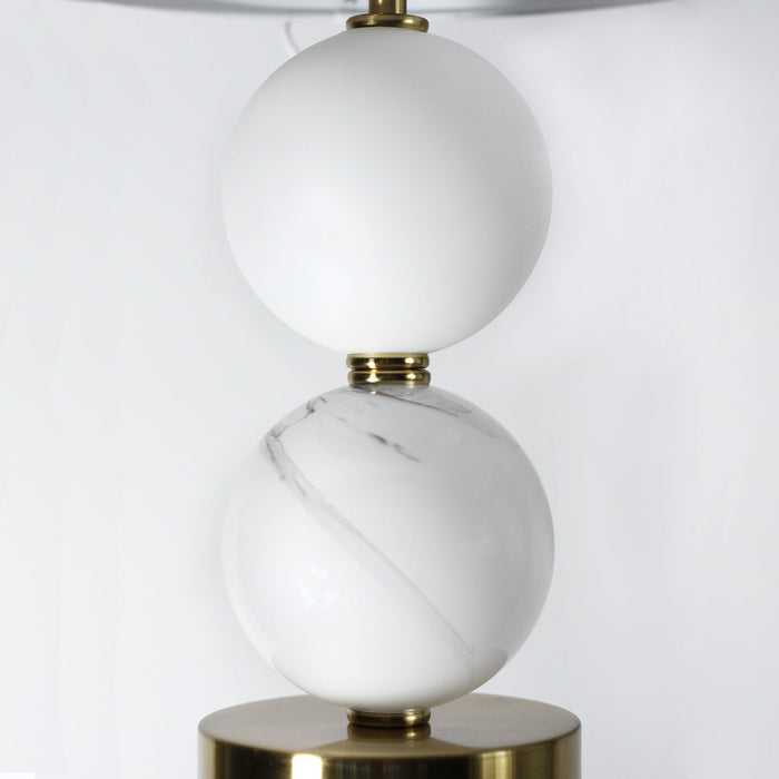 Murano Table Lamp - Brass