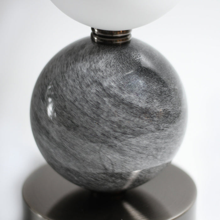 Murano Table Lamp Pewter