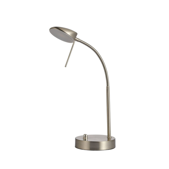 Jella LED Table Lamp - Satin Chrome