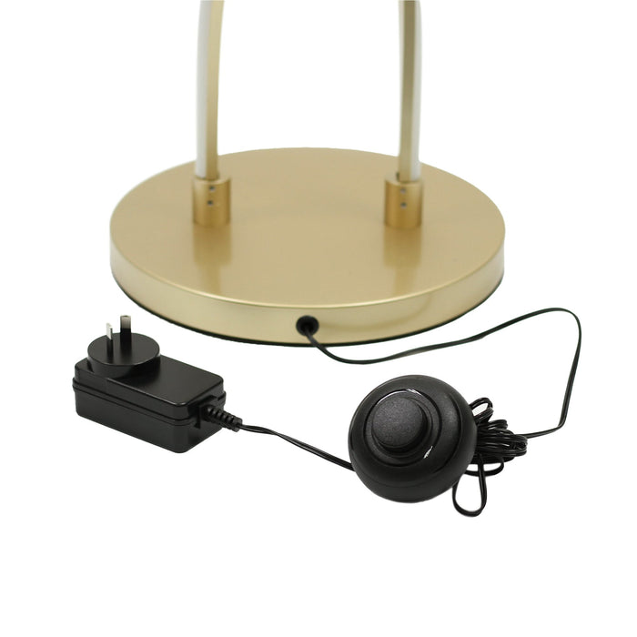 Acropora LED Floor Lamp - Gold