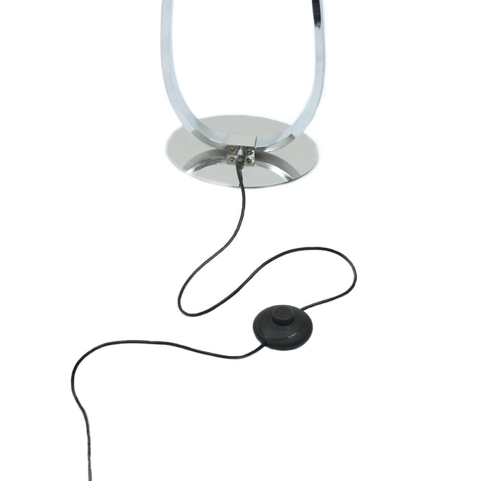 Infinite LED Floor Lamp - Chrome