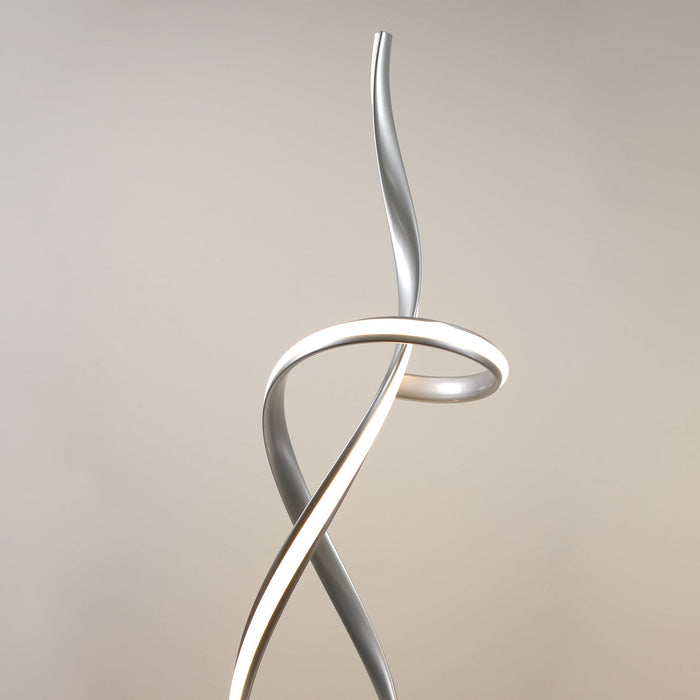 Ainhoa LED Floor Lamp - Satin Chrome