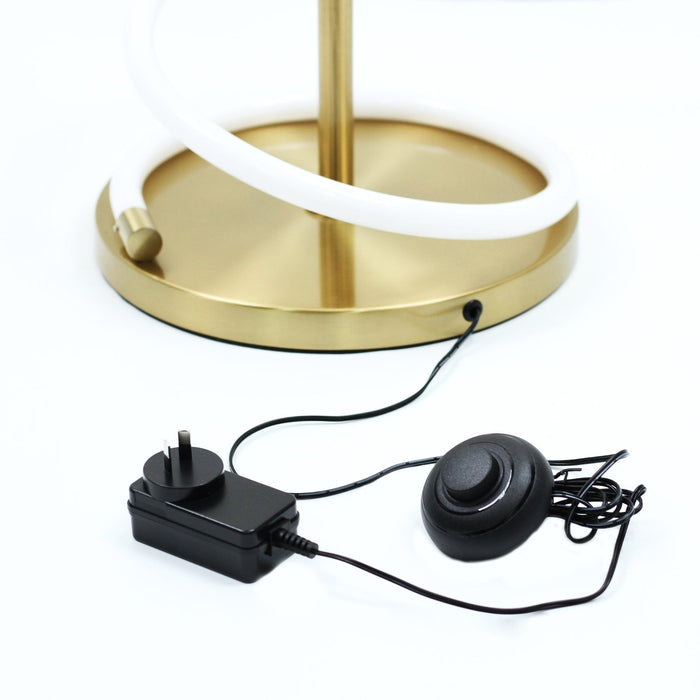 Lyona LED Floor Lamp - Gold