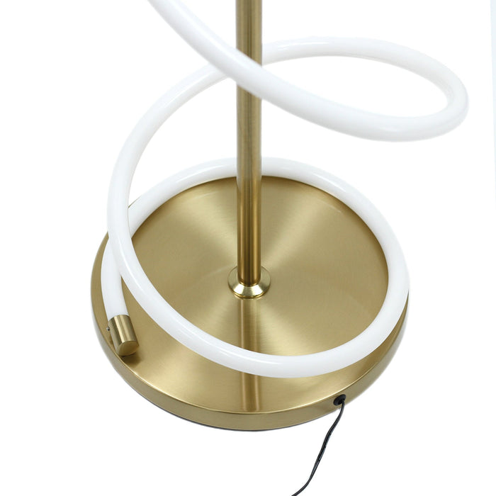 Lyona LED Floor Lamp - Gold