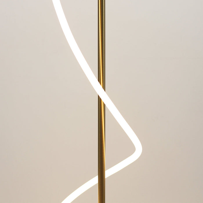 Lyona LED Floor Lamp - Gold
