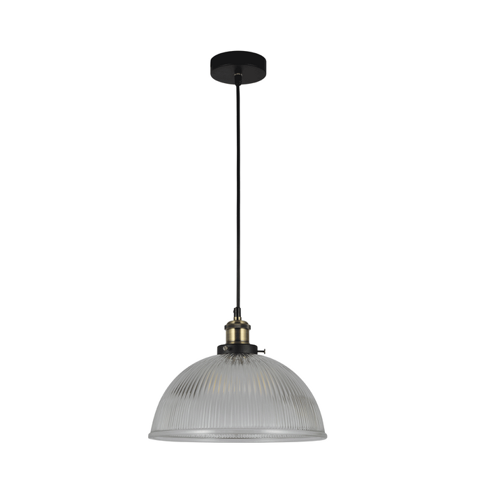 Tristan Glass Pendant Light - Clear