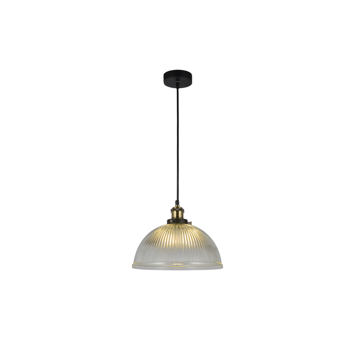 Tristan Glass Pendant Light - Clear