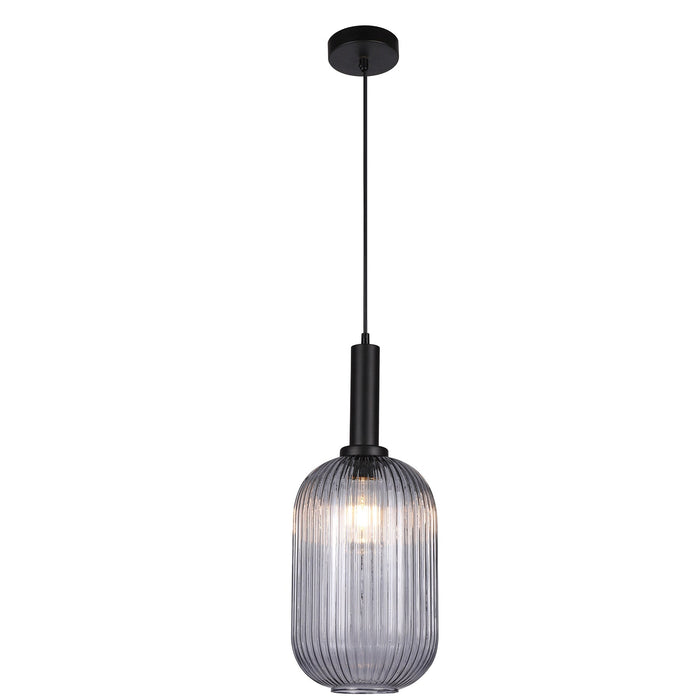 Tius Glass Pendant Light - Cylinder