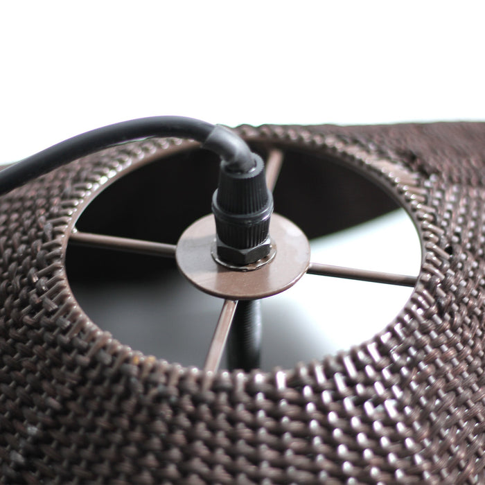 Adaya Rattan Pendant Light - Brown