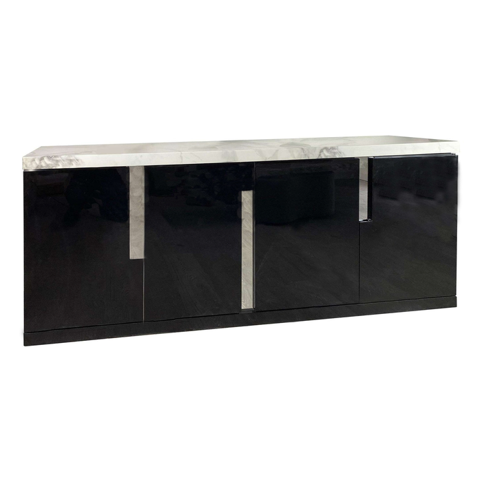 Alaska Sideboard With Marble Top, 200cm