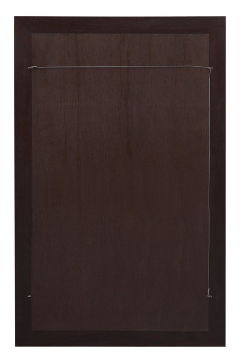 Ascot Solid Mahogany Timber Frame Mirror 160 x 100 cm