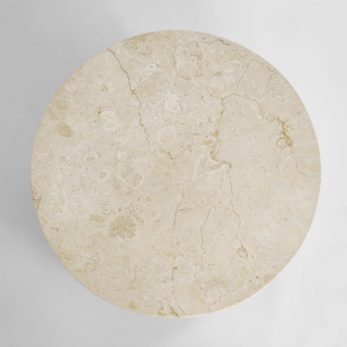 Cosi Walnut Round Side Table
