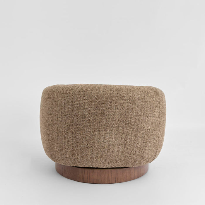 Jude Swivel Armchair Brown -Living Room & Bedroom