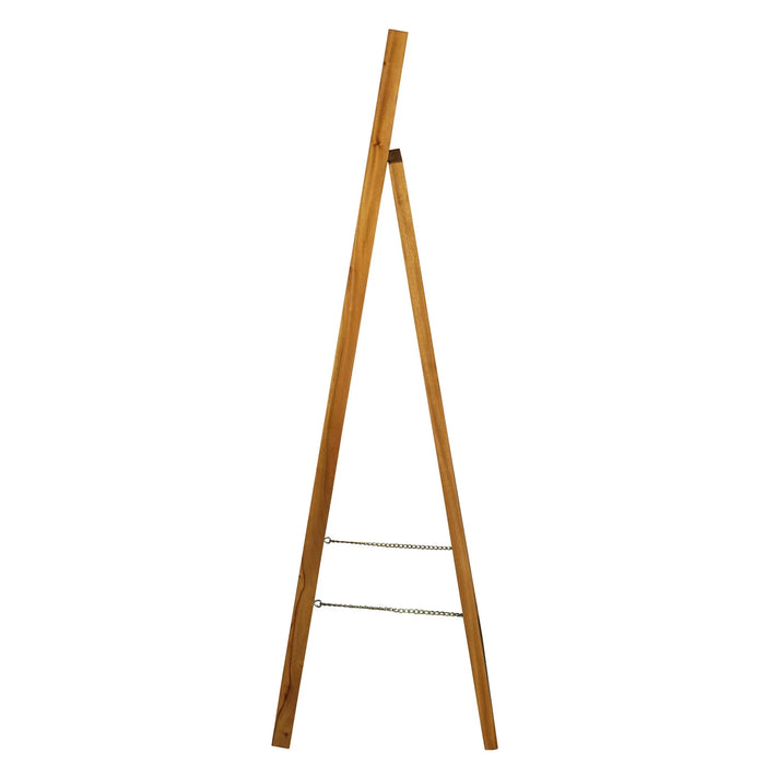 Nevada Rectangular Floor Stand Mirror - Light Pecan