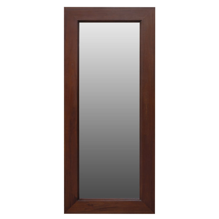 Manhattan Solid Mahogany Timber Wall Mirror