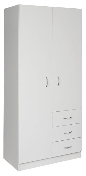 Mission 3 Drawers Combo Robe 180x90cm