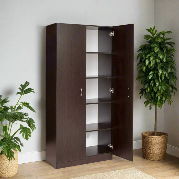 Aspen 2 Door Pantry Walnut